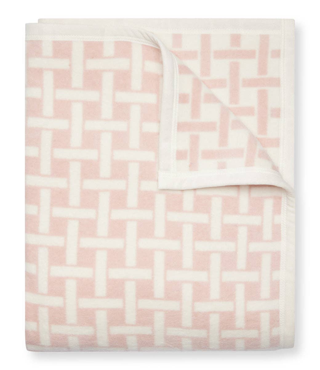 Petite Basketweave Pearl Blanket: Original