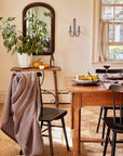 Harborview Herringbone Chocolate Blanket: Original