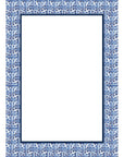 In Stock 5x7 Navy Basketweave Notepad