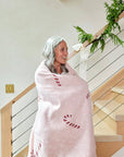 ChappyWrap Candy Canes Blanket: Original