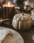 Pumpkin Spice Soy Candle - 8 oz Pumpkin Jar