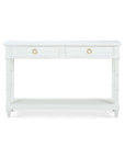 Farringdon Small Console: Architectural White