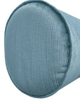 Bolster, Strie Velvet in Chambray, 9x36, includes insert, LDC