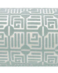 Custom Order, Bolster in Thibaut’s Labyrinth Velvet, 9x36, includes insert, allow 2-3 weeks, LDC