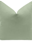 Pair of Eucalyptus Linen, knife edge, use 24” inserts, LDC