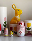 Tulip Fever Scalloped House Vase/Container