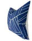 Jordan Woven Pillow Cover in Royal Blue, Thibaut Pillows