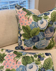 Set of 3 WWH Martha Covers, double sided with self welt, 22” for 24” inserts