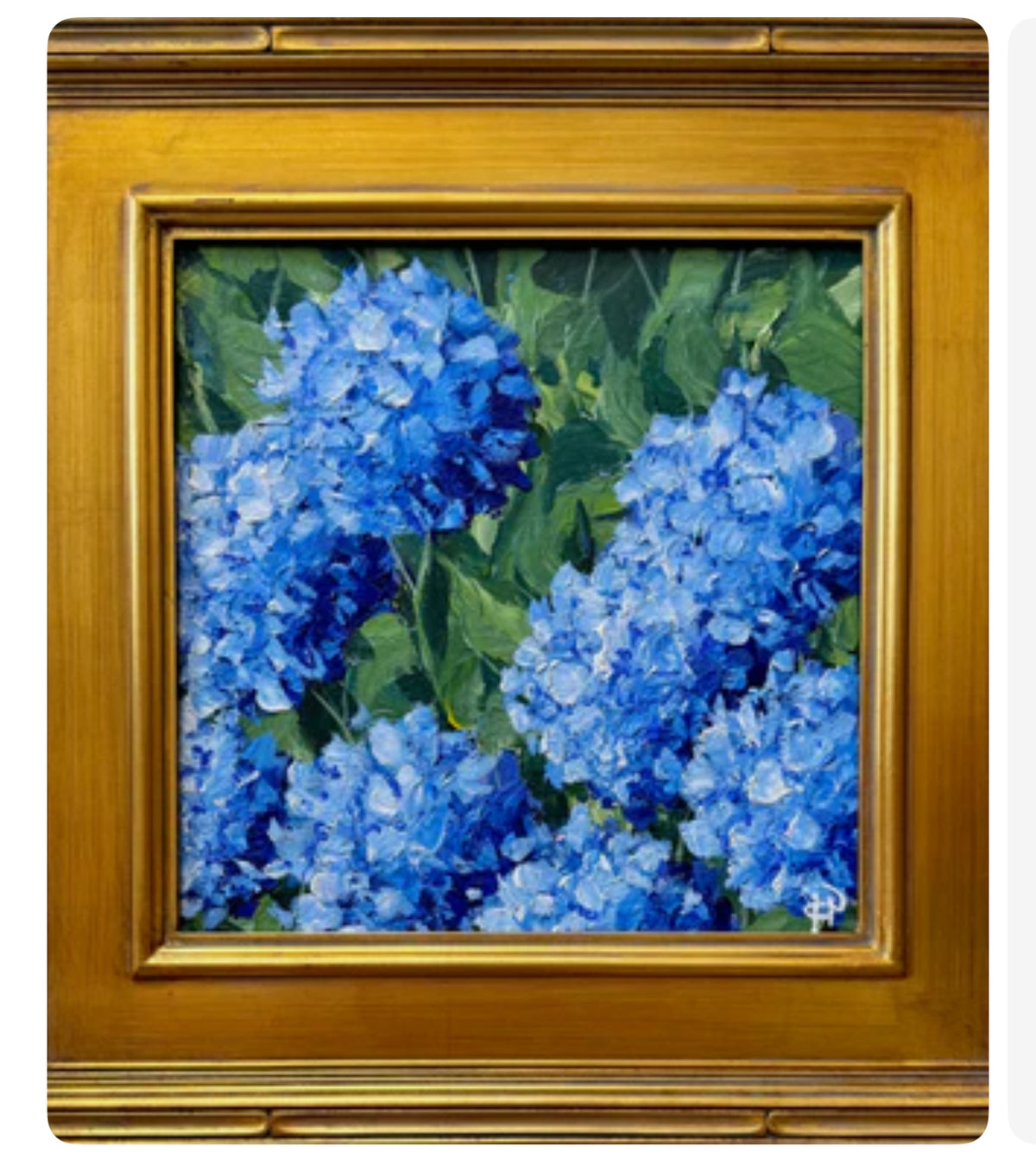 Katy Neely Art - Blue Hydrangeas 2 of 2