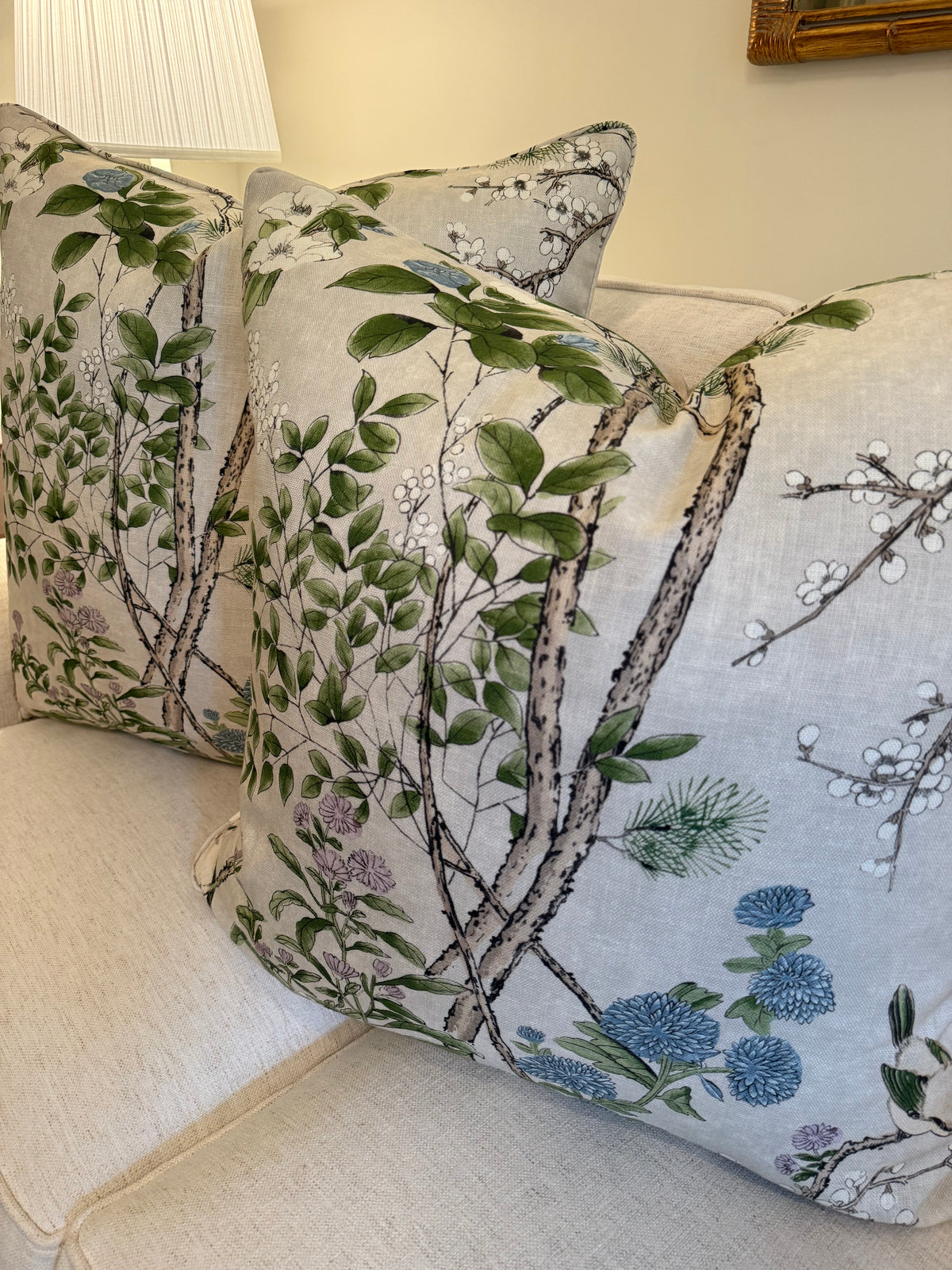 Pair of Thibaut Katsura Euros, 26” for 28” inserts