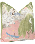 Pair of Thibaut’s Willow Tree with Powder Blue Flange, use 24” inserts, LDC