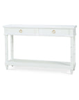 Farringdon Small Console: Architectural White