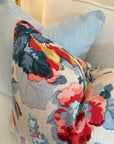 Pair of Trend Floral Covers, 22” for 24” inserts