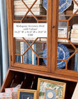 Vintage Mahogany Slant Front Secretary Desk, Shipping TBD
