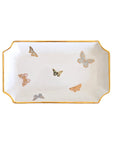 Gilded Butterflies Trays with 22K Gold Accent