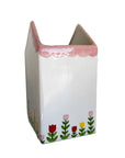 Tulip Fever Scalloped House Vase/Container