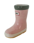 Multicolor Rainboot Vase in Pink