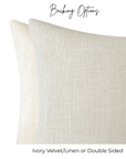Vanderbilt Velvet Pillow Cover in Marine Blue, Schumacher Textiles