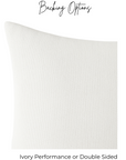Jordan Woven Pillow Cover in Royal Blue, Thibaut Pillows