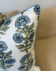 Kathryn Pillow Cover in Rain