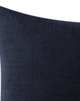 Bancroft Wool Pillow Cover in Navy Blue, Schumacher Textiles