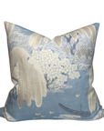 Willow Tree Pillow Cover in Soft Blue, Thibaut Pillows