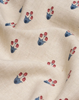 Moira Floral Pillow Cover in Red + Blue, Schumacher Textiles