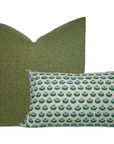 Cadiz Pillow Cover in Green, Walter G Textiles