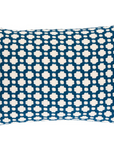 Betwixt Pillow Cover in Indigo, Schumacher Textiles