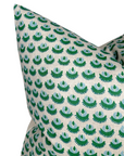 Cadiz Pillow Cover in Green, Walter G Textiles