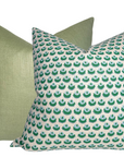 Cadiz Pillow Cover in Green, Walter G Textiles