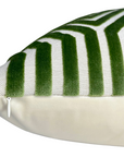 Vanderbilt Pillow Cover in Lettuce Green, Schumacher Textiles