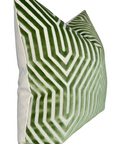 Vanderbilt Pillow Cover in Lettuce Green, Schumacher Textiles
