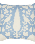 Chenonceau Pillow Cover in Sky, Schumacher Textiles