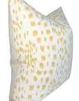 Les Touches Pillow Cover in Canary Yellow