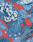 Honshu Pillow Cover in Red and Blue, Thibaut Pillows