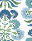 Tybee Tree Pillow Cover in Blue + Green, Thibaut Pillows