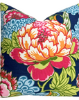 Honshu Pillow Cover in Navy, Thibaut Pillows