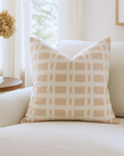 Townline Pillow Cover in Pink, Schumacher Textiles
