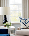 Channels Pillow Cover in Periwinkle Blue, Kelly Wearstler Textiles