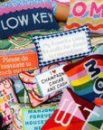 Reservations Needlepoint Pillow
