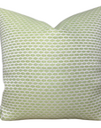Hickox Woven Pillow Cover in Leaf, Schumacher Textiles