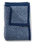 Harborview Herringbone Navy Blanket: Original