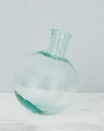 Clear Sphere Bud Vase