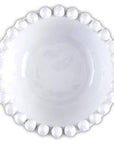 Ceramic Beaded Bowl - White