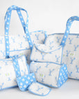 Expandable Tote, Blue Lobster