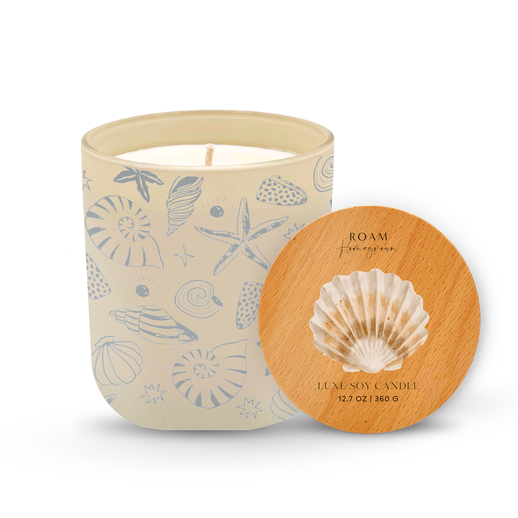 Coastal Candle 12.7 oz, Santal Coconut