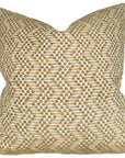Audley Woven Pillow Cover in Sand, Schumacher Textiles