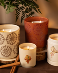 Fall Leaf Travel Candle in Pumpkin Cinnamon