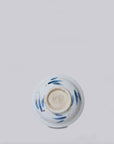 Small Blue and White Porcelain Floral Dish